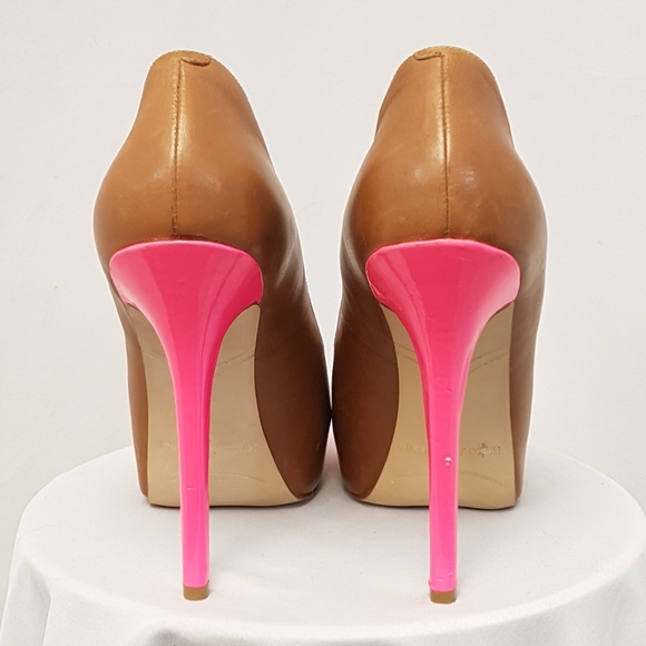 NWT, Enzo Angiolini peep toe stilletos. - Picture 4 of 12